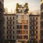 Küçük ve dar parseller için modern mimari proje ve verimli kat planı tasarımı uygulaması.