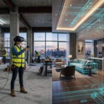 Mimari proje görselleştirme ve BIM veri modeli entegrasyonu teknik çizimi